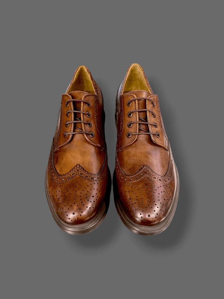 کفش هشترک CABANI قهوه ای کد 506 جلو